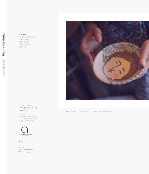 site internet fanny calabuig